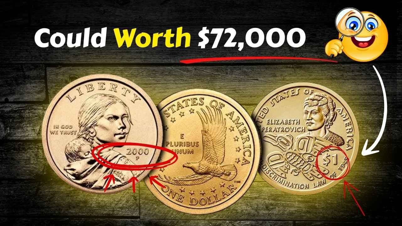 This 2000-P Sacagawea Dollar Could Be Worth $72,000 - Here’s Why